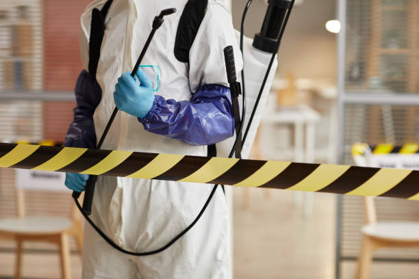 Professional Biohazard Cleanup technician working in Hobbs, IN